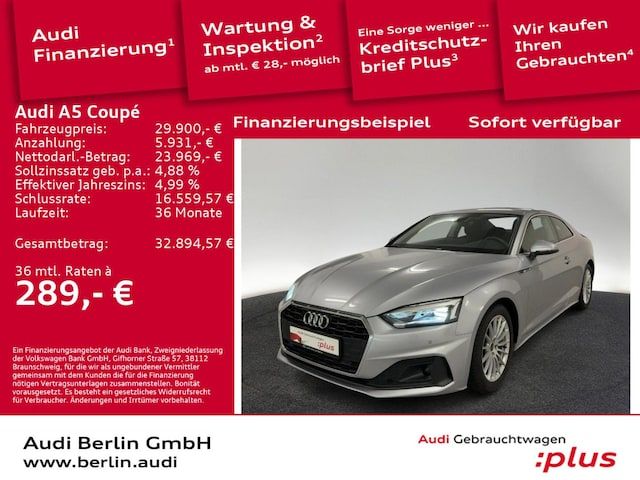 Audi A5 Coupé 35 TFSI S Tronic - 2022 - Joinsteer - #1
