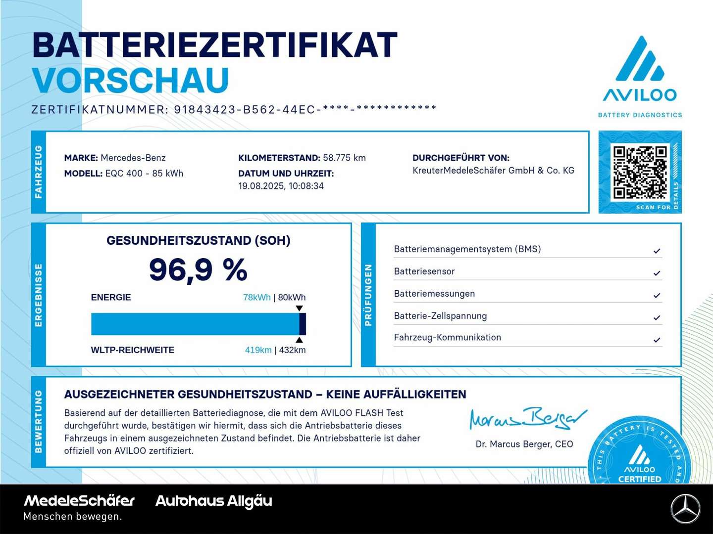 Mercedes EQC 400 - 2022 - Joinsteer - #8
