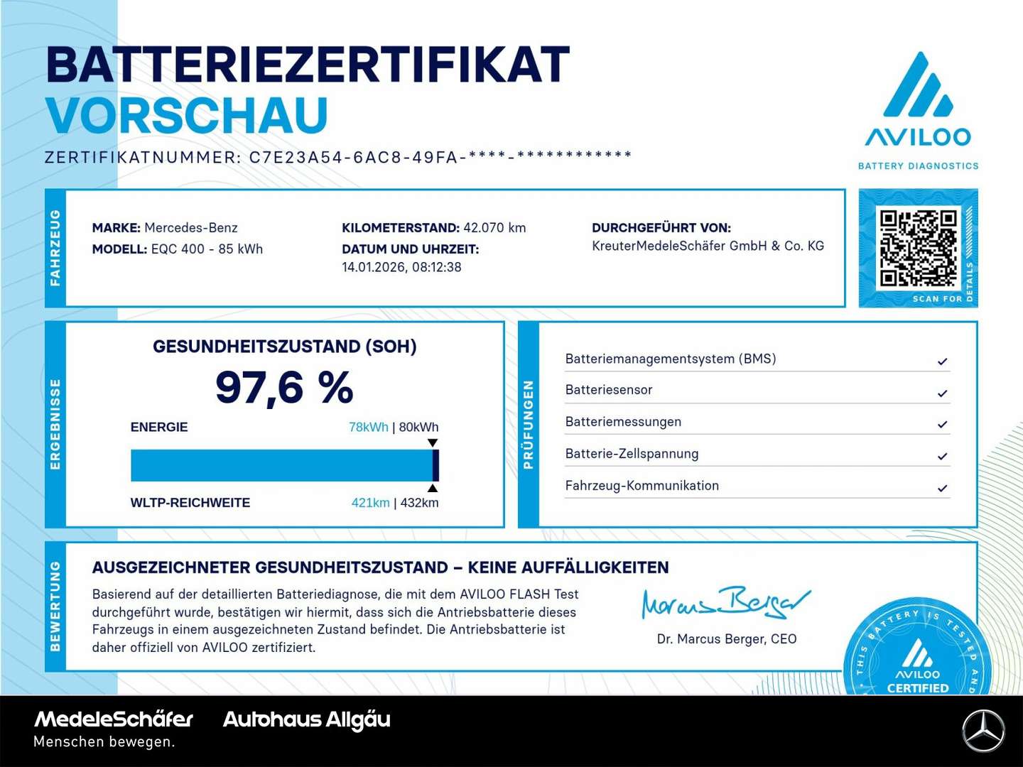 Mercedes EQC 400 - 2023 - Joinsteer - #8