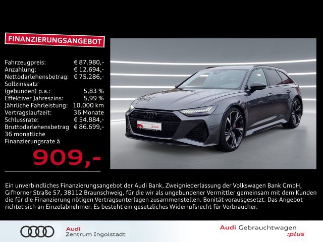 Audi RS6 Avant TFSI Quattro Tiptronic - 2021 - Joinsteer