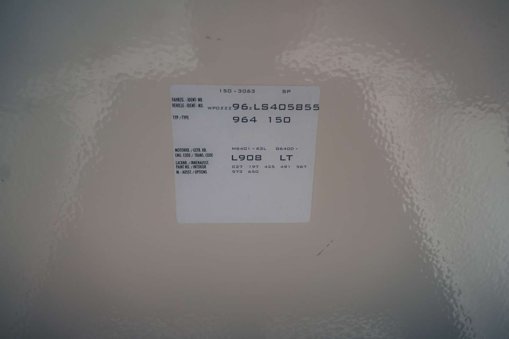 Porsche 964 CARRERA 4 - 1990 - Joinsteer - #28