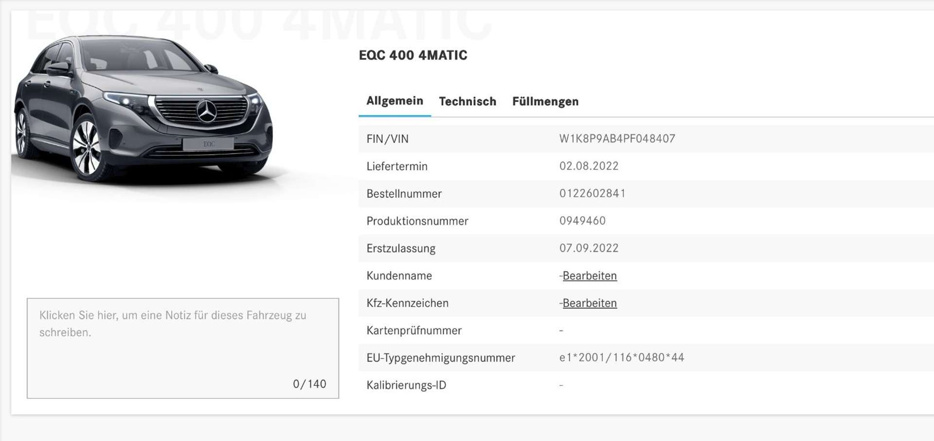 Mercedes EQC 400 - 2022 - Joinsteer - #14