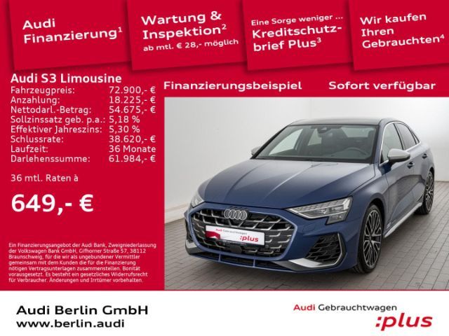 Audi S3 Berline TFSI Quattro S Tronic - 2025 - Joinsteer