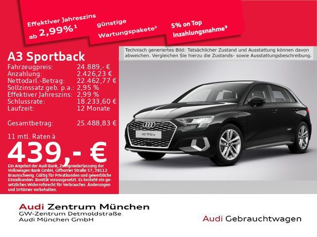 Audi A3 Sportback TFSI E Advanced 40 TFSI E S Tronic - 2022 - Joinsteer - #1