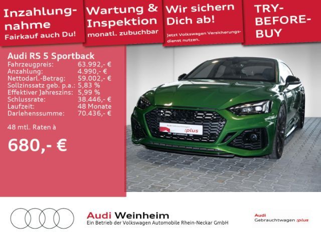 Audi RS5 Sportback TFSI Quattro Tiptronic - 2021 - Joinsteer