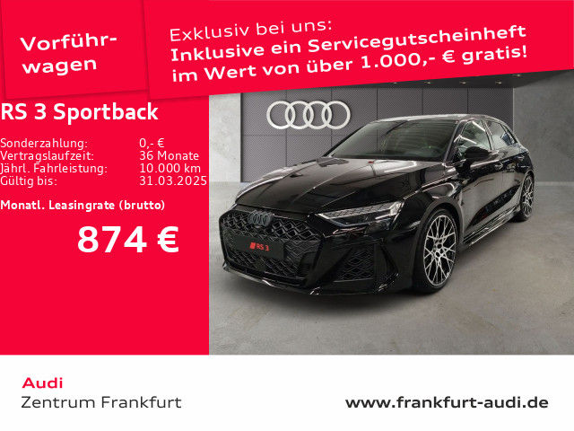 Audi RS3 Sportback 2.5 TFSI Quattro S Tronic - 2025 - Joinsteer
