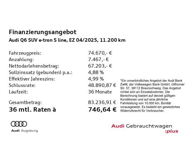 Audi Q6 SUV E-tron E-tron Quattro - 2025 - Joinsteer - #4