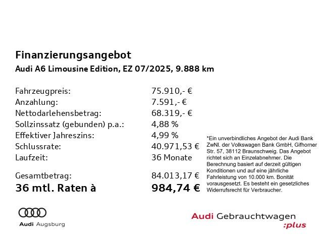 Audi A6 Limousine E-hybrid E-hybrid Quattro S Tronic - 2025 - Joinsteer - #4