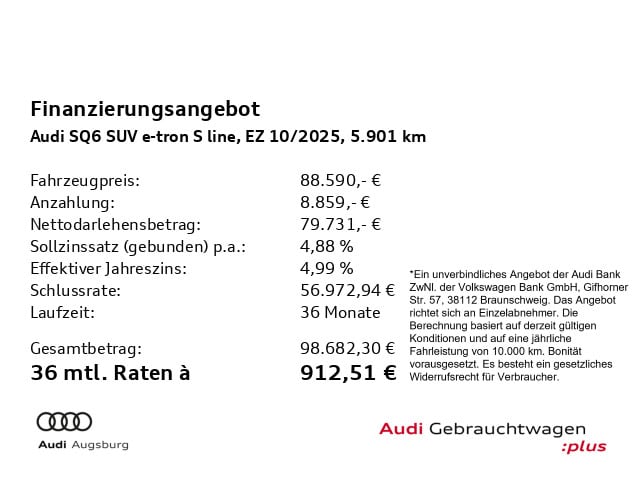 Audi SQ6 SUV E-tron E-tron Quattro - 2025 - Joinsteer - #4