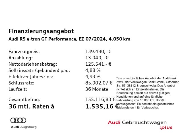 Audi RS E-tron GT Performance Performance E-tron Quattro - 2024 - Joinsteer - #4