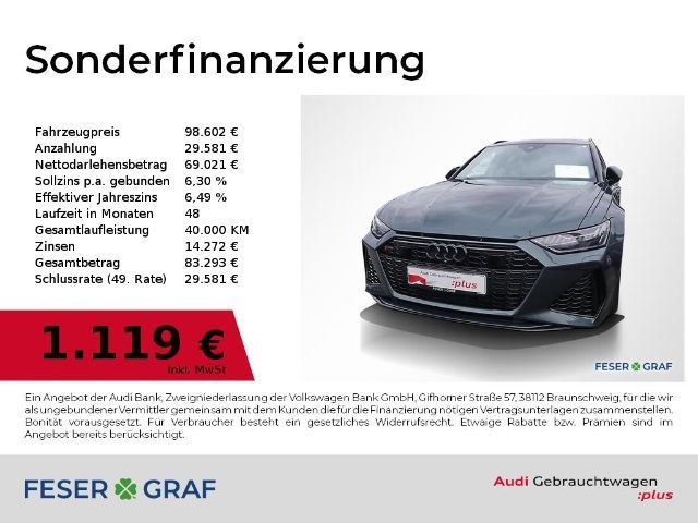 Audi RS6 Avant TFSI Quattro Tiptronic - 2021 - Joinsteer