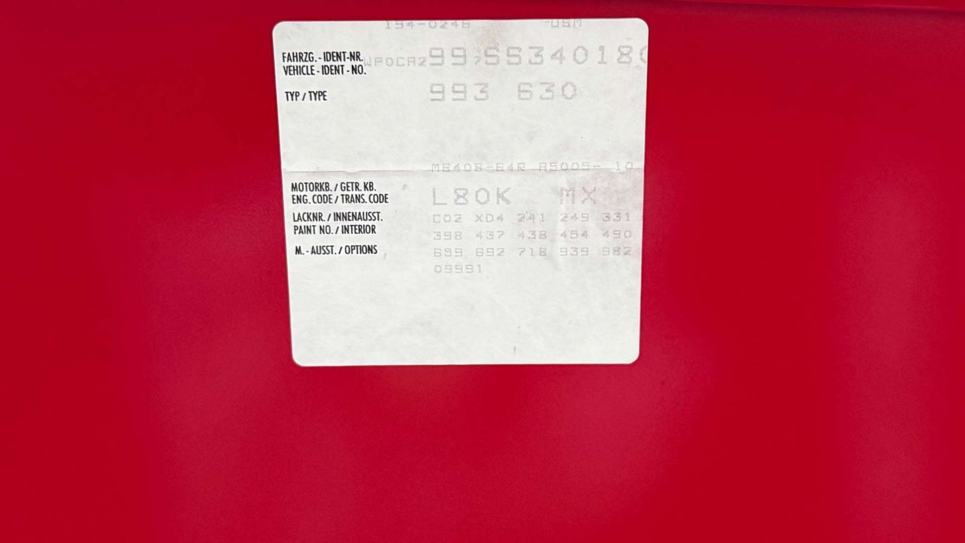 Porsche 993 Carrera - 1995 - Joinsteer - #9