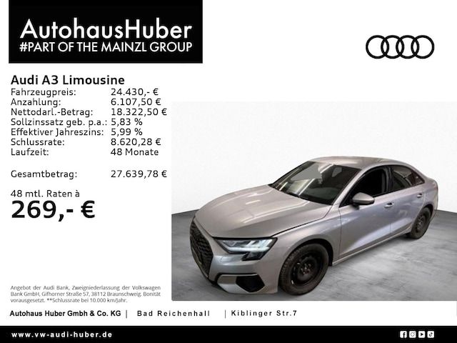 Audi A3 Advanced 30 TDI S Tronic - 2022 - Joinsteer - #1
