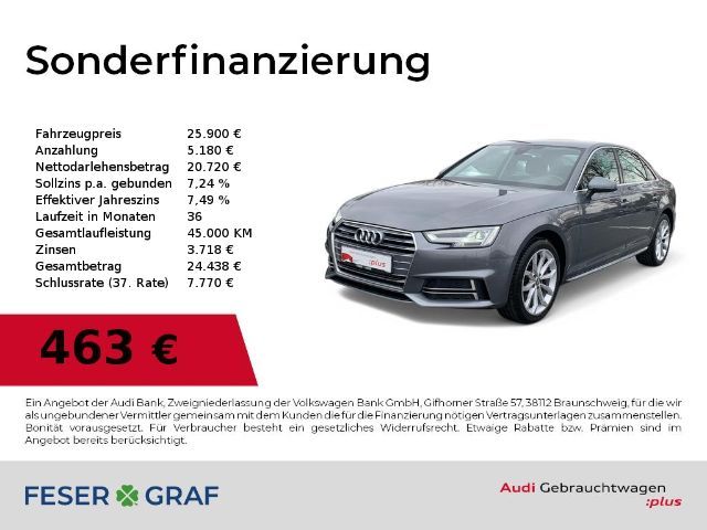 Audi A4 Limousine Design 2.0 TFSI Quattro S Tronic - 2018 - Joinsteer