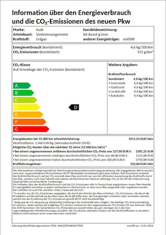 Audi A4 Avant G-tron Advanced 40 S Tronic - 2023 - Joinsteer - #5