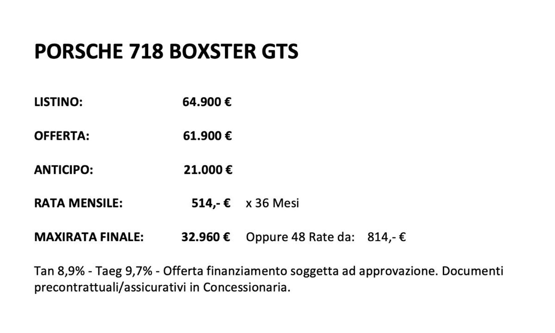 Porsche 718 Boxster GTS - 2018 - Joinsteer - #17