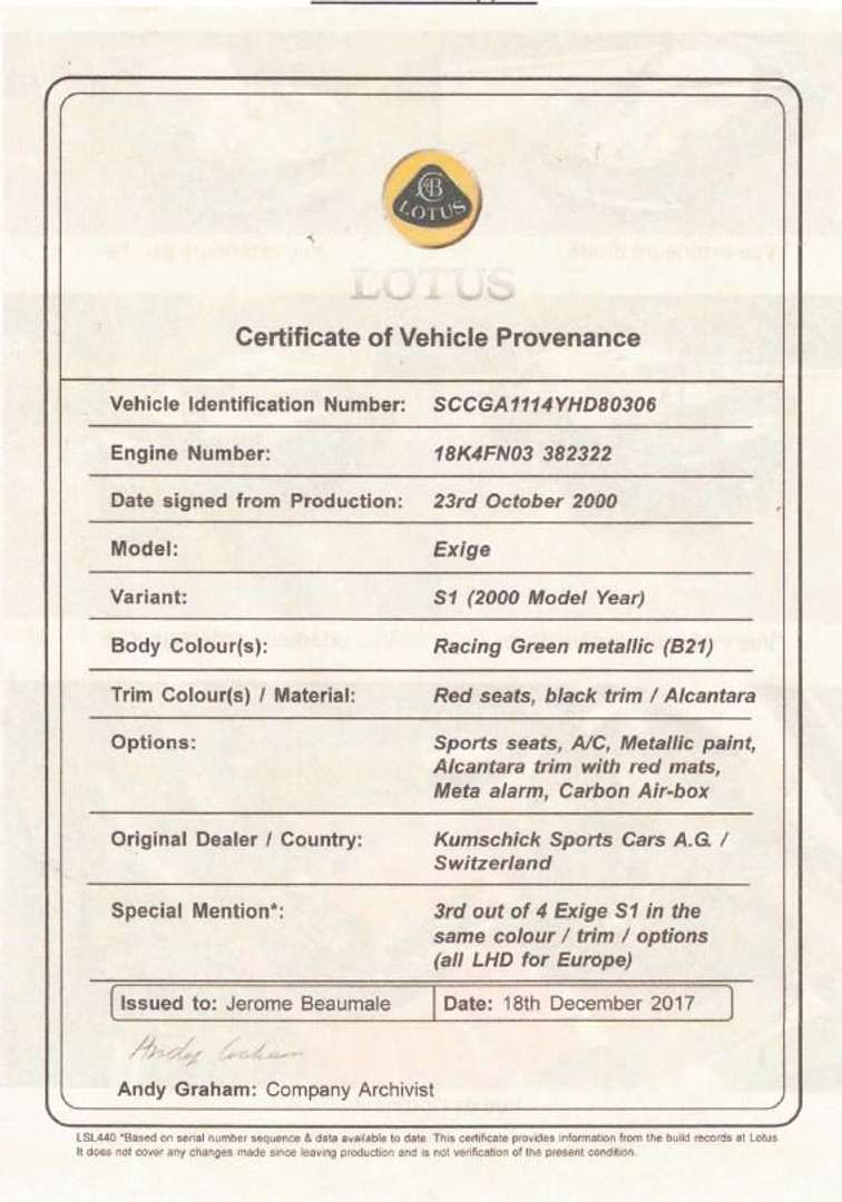 Lotus Exige S1 - 2001 - Joinsteer - #13