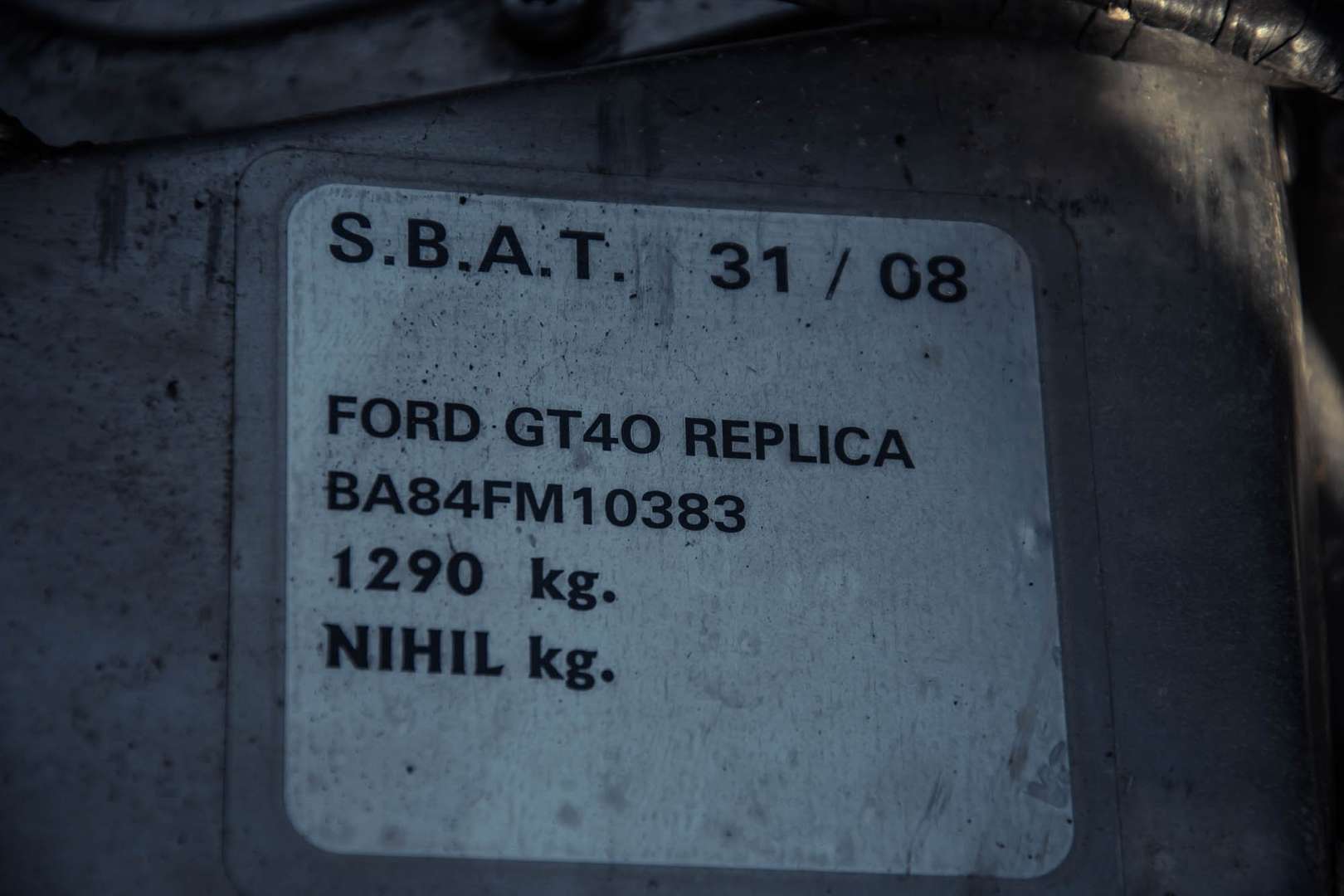 Ford GT40 Gulf Edition Replica - 1966 - Joinsteer - #29