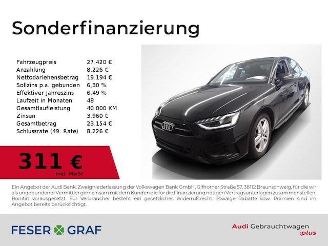 Audi A4 40 TDI S Tronic - 2021 - Joinsteer - #1