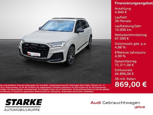 Audi SQ7 SUV TFSI Quattro Tiptronic - 2022 - Joinsteer - #1