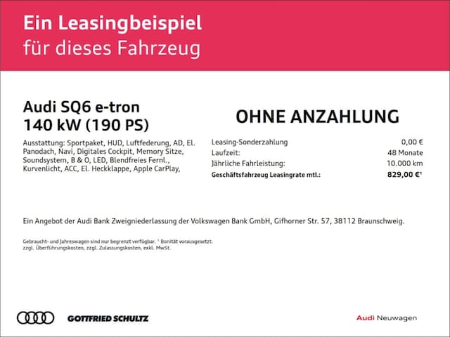 Audi SQ6 Sportback E-tron E-tron Quattro - 2026 - Joinsteer - #2