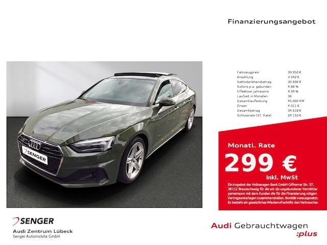 Audi A5 Sportback 45 TFSI Quattro S Tronic - 2023 - Joinsteer - #1