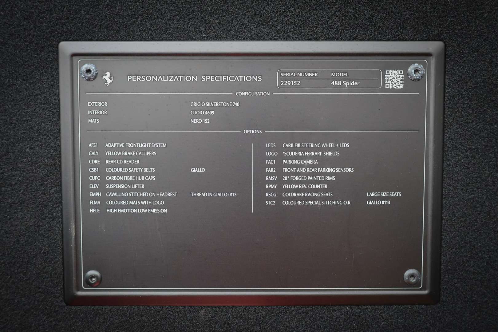 Ferrari 488 Spider - 2017 - Joinsteer - #28