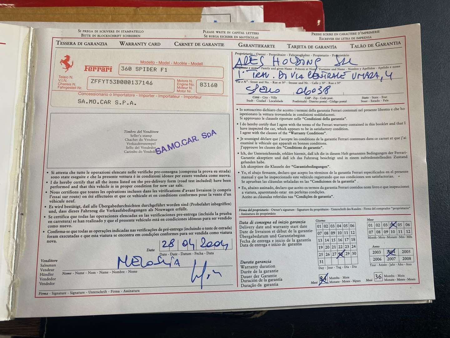 Ferrari 360 Spider - 2004 - Joinsteer - #11