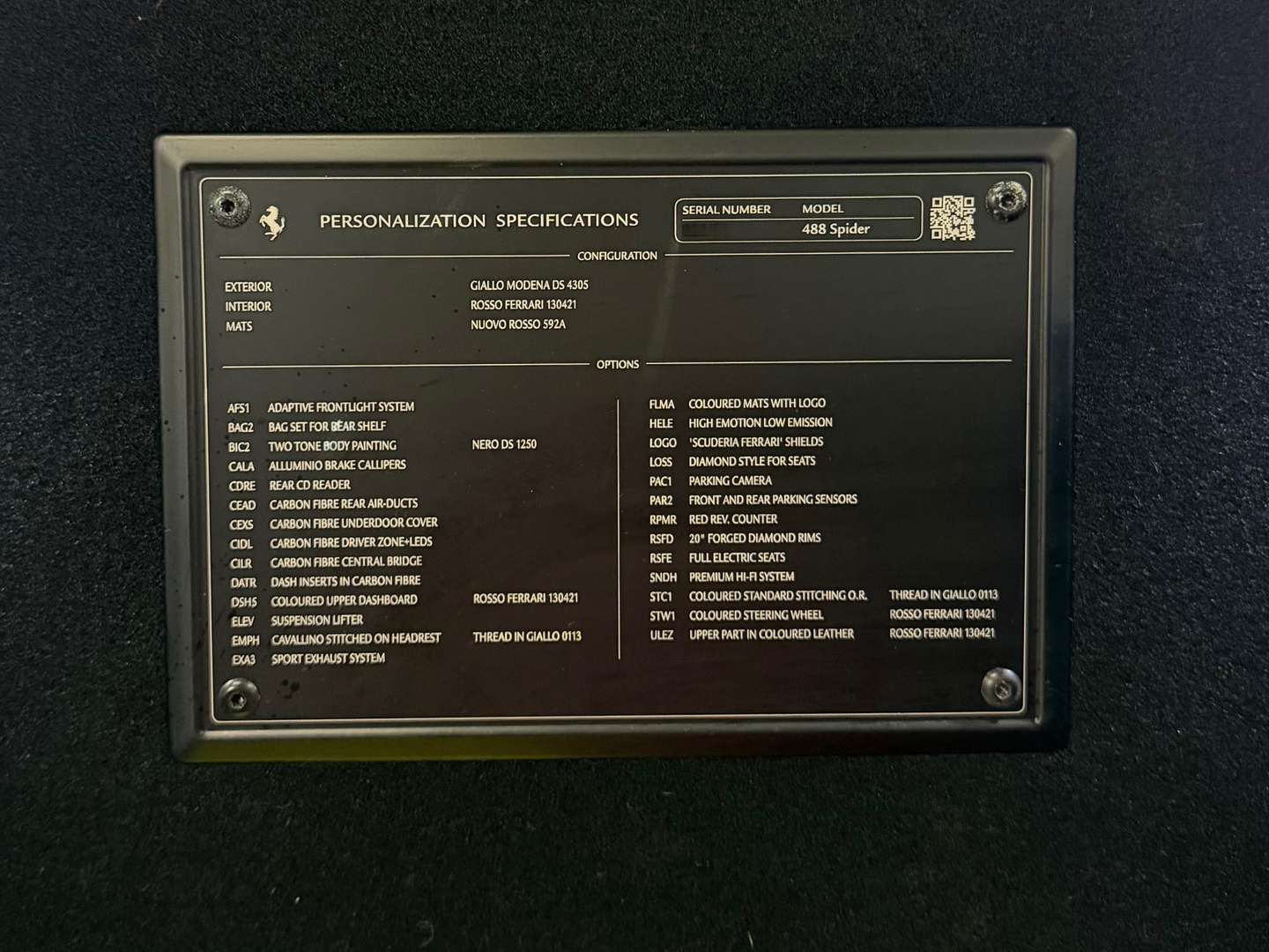 Ferrari 488 Spider - 2017 - Joinsteer - #45