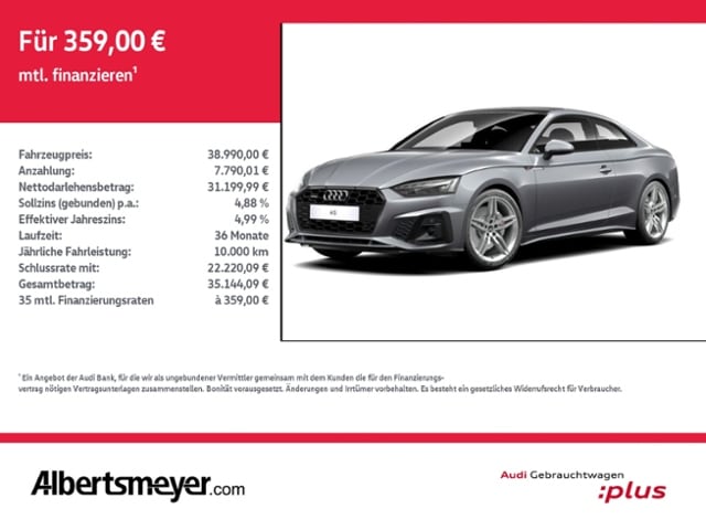 Audi A5 Coupé 50 TDI Quattro Tiptronic - 2022 - Joinsteer - #1