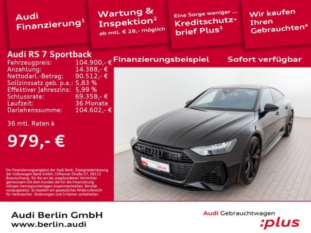Audi RS7 Sportback TFSI Quattro Tiptronic - 2022 - Joinsteer