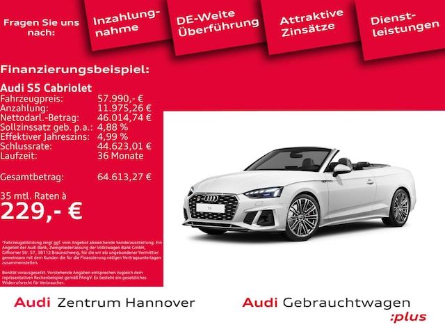 Audi S5 Cabriolet TFSI Quattro Tiptronic - 2024 - Joinsteer - #1