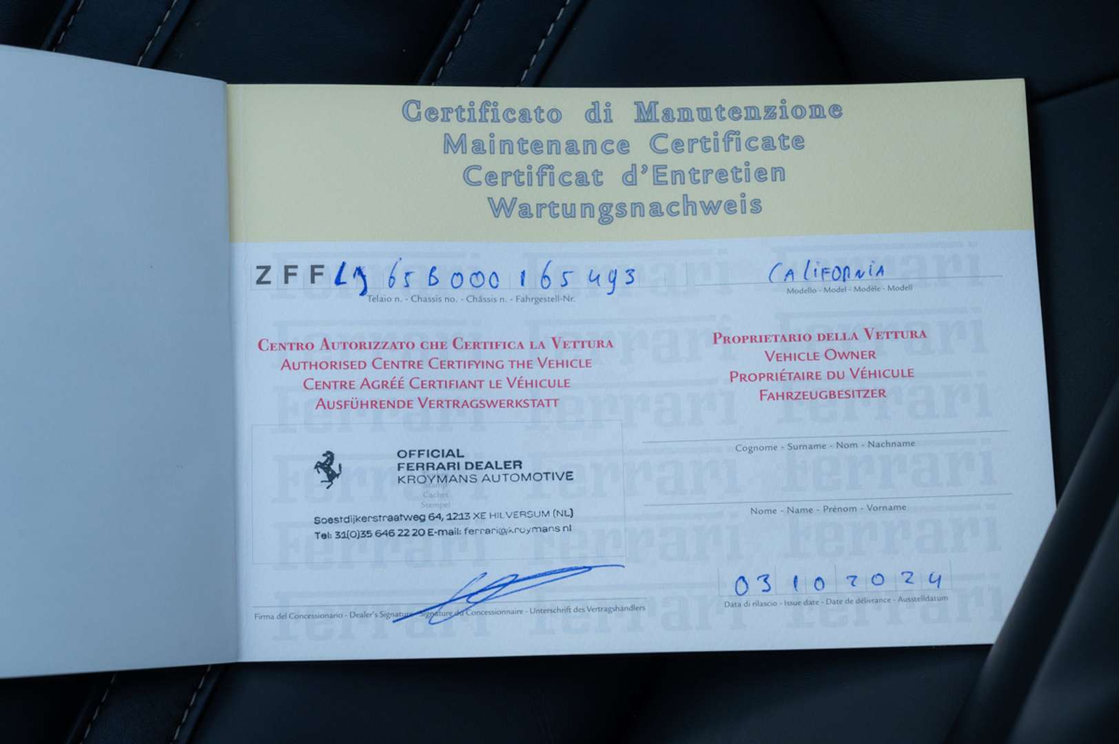 Ferrari California - 2009 - Joinsteer - #14