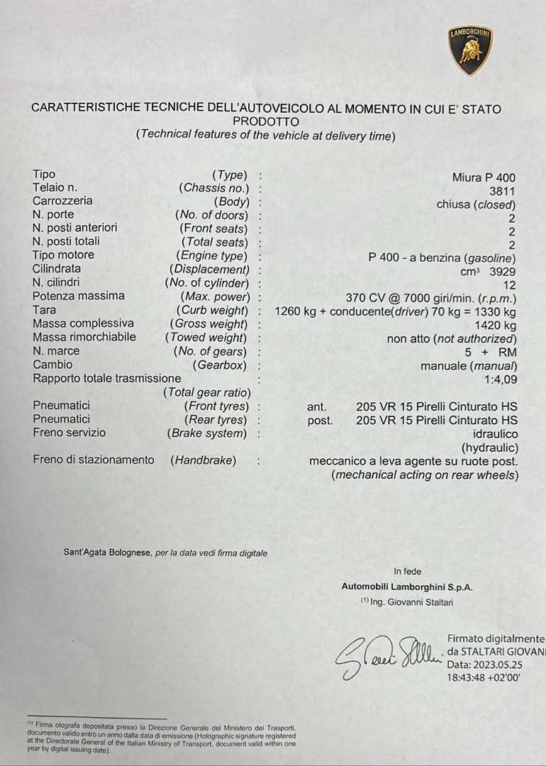 Lamborghini Miura - 1969 - Joinsteer - #13
