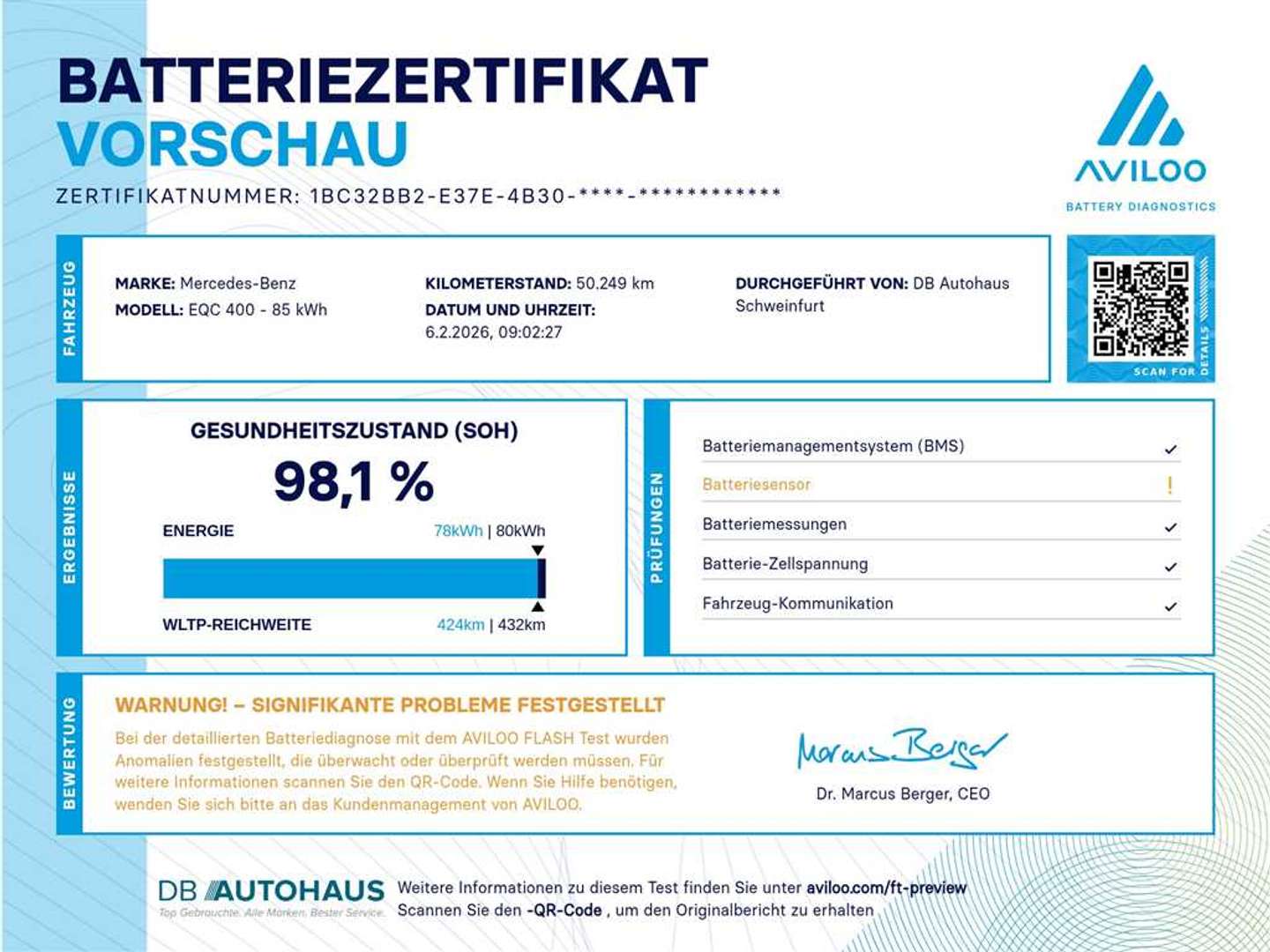 Mercedes EQC 400 - 2023 - Joinsteer - #8