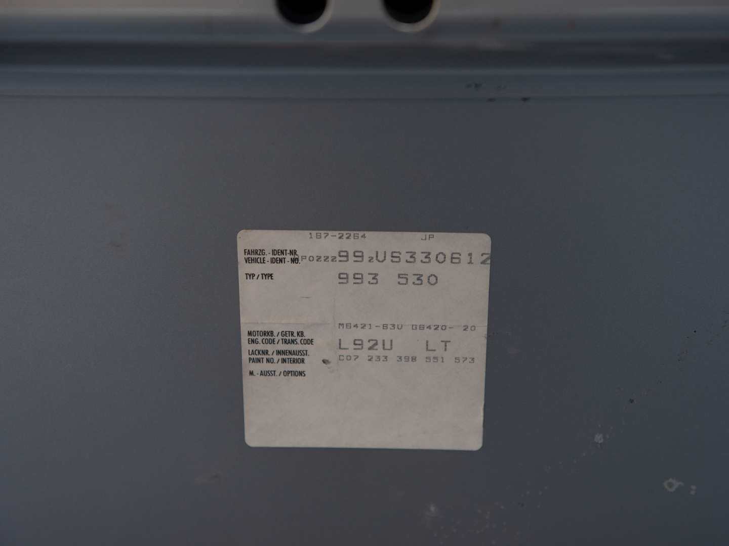 Porsche 993 CARRERA 4 - 1997 - Joinsteer - #15