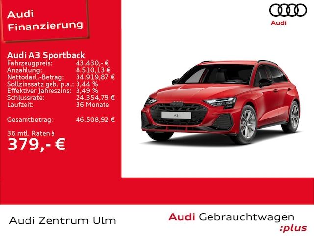 Audi A3 Sportback TFSI E S Line 45 TFSI E 245 ch S Tronic - 2025 - Joinsteer - #1