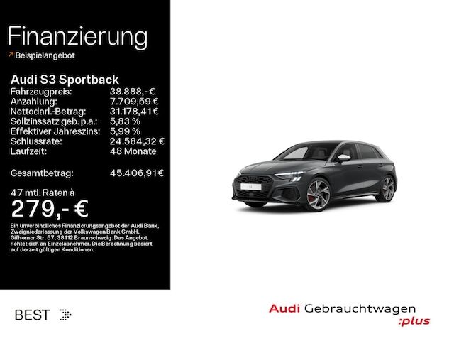 Audi S3 Sportback TFSI Quattro S Tronic - 2024 - Joinsteer - #1