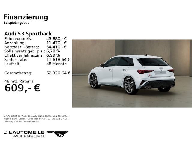 Audi S3 Sportback TFSI Quattro S Tronic - 2025 - Joinsteer - #2