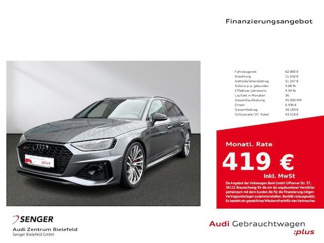 Audi RS4 Avant TFSI Quattro Tiptronic - 2022 - Joinsteer - #1