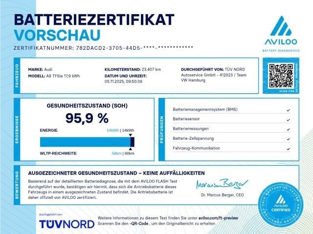 Audi A8 L TFSI E 60 TFSI E Quattro Tiptronic - 2022 - Joinsteer - #7