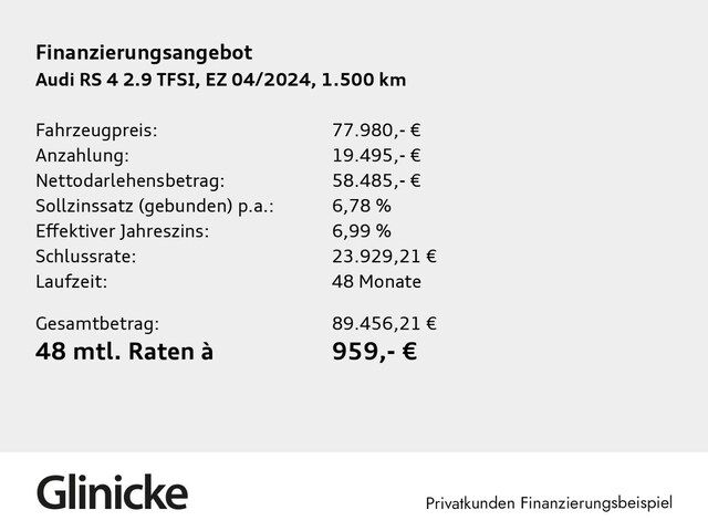 Audi RS4 Avant TFSI Quattro Tiptronic - 2024 - Joinsteer - #2