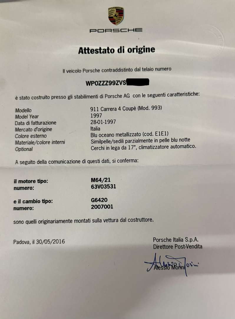 Porsche 993 CARRERA 4 - 1997 - Joinsteer - #12