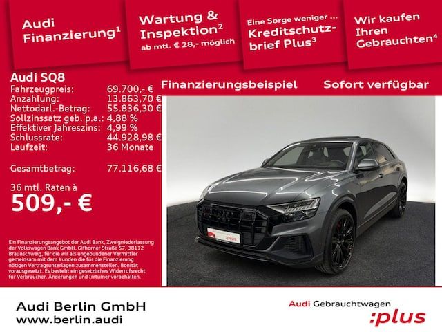Audi SQ8 SUV TFSI Quattro Tiptronic - 2022 - Joinsteer - #1