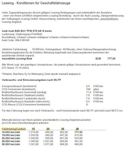 Audi SQ5 SUV TFSI S Tronic - 2026 - Joinsteer - #4