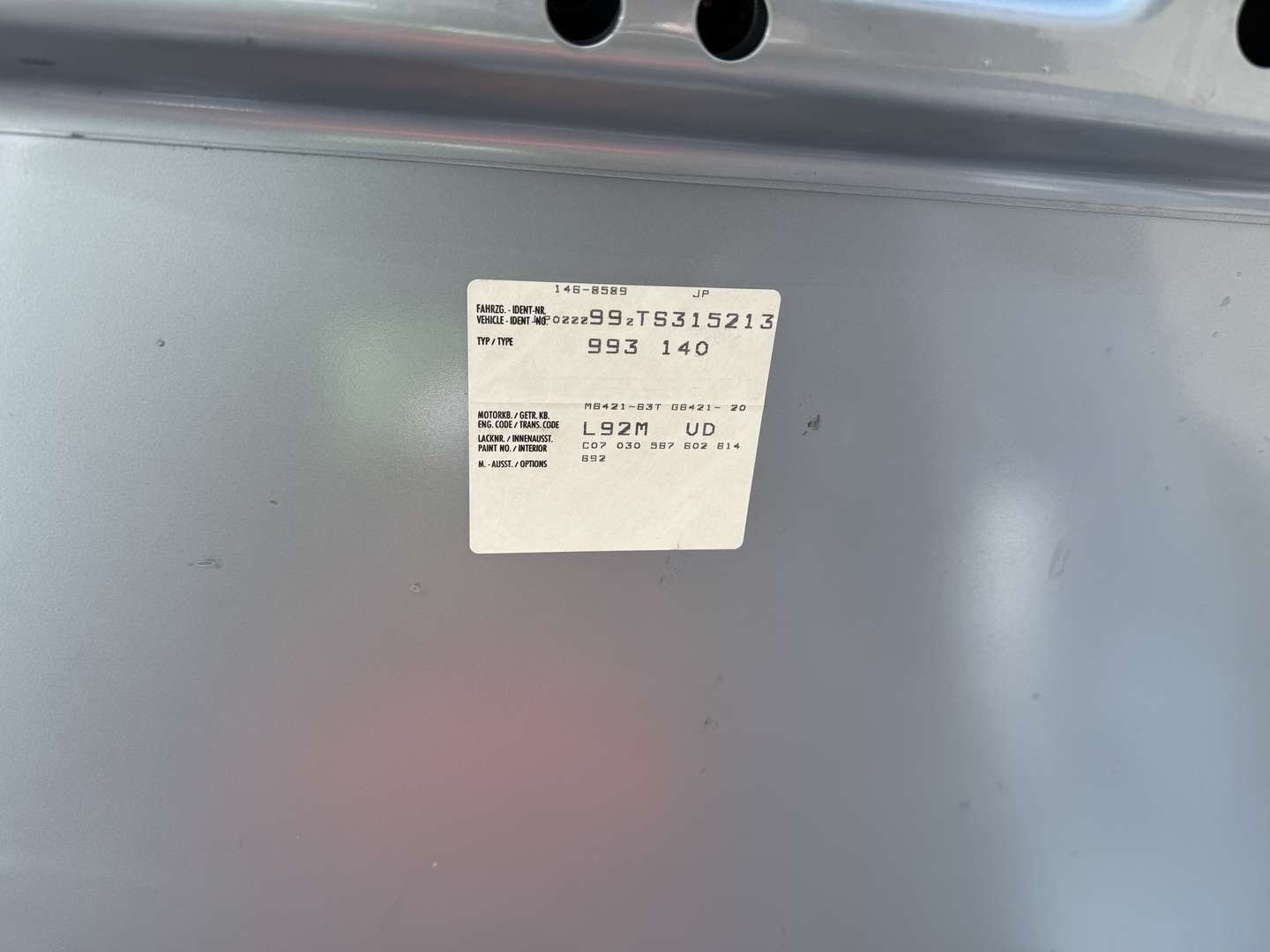 Porsche 993 Carrera 4S - 1996 - Joinsteer - #17