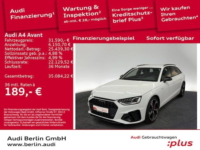 Audi A4 Avant S Line 40 TFSI S Tronic - 2022 - Joinsteer - #1