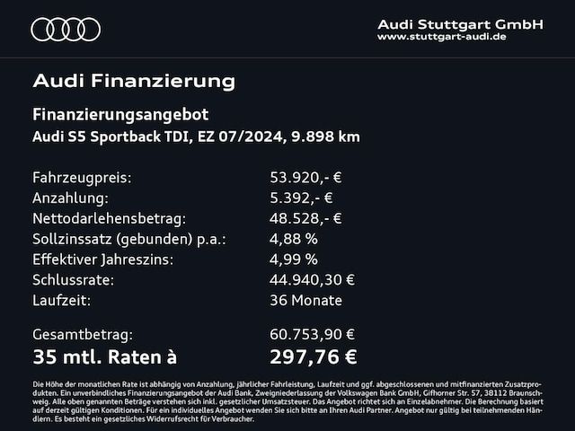 Audi S5 Sportback - 2024 - Joinsteer - #2