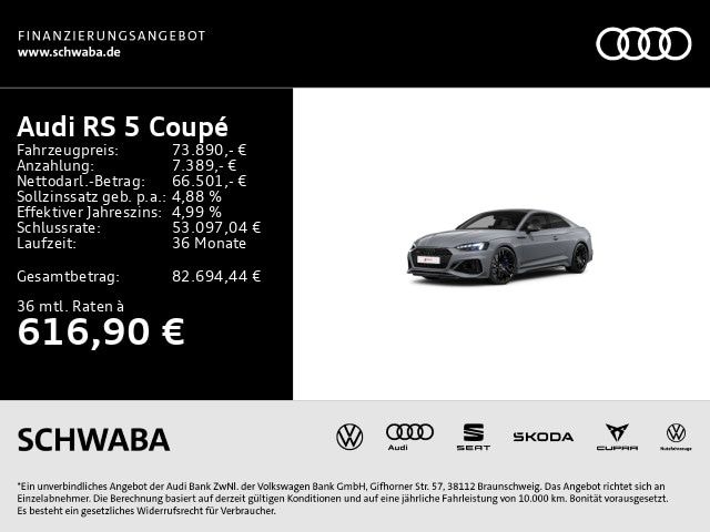 Audi RS5 Coupé TFSI Quattro Tiptronic - 2023 - Joinsteer - #1
