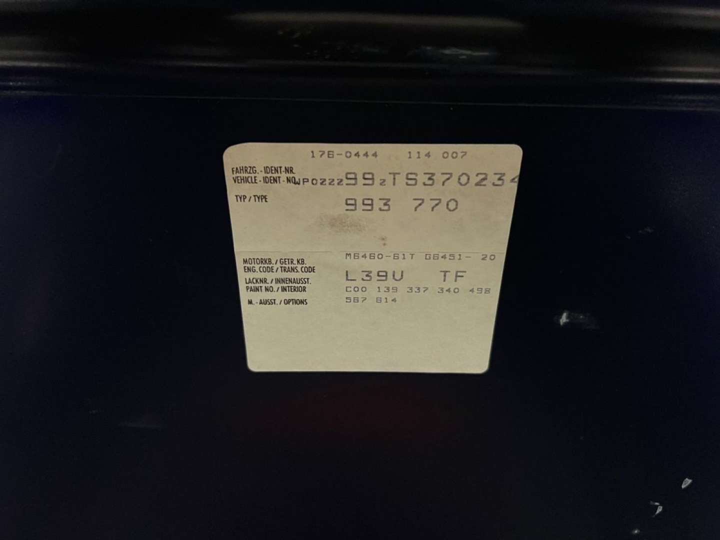 Porsche 993 Turbo - 1995 - Joinsteer - #35